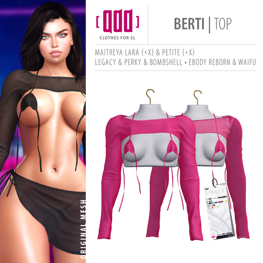 [ADD] Berti Top - Pink