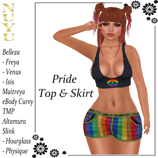 NUYU Pride Top & Skirt