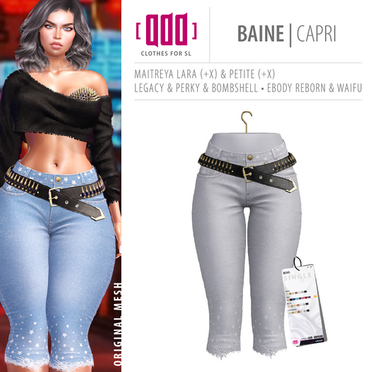 [ADD] Baine Capri - Jeans07