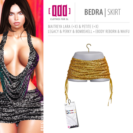 [ADD] Bedra Skirt - Yellow