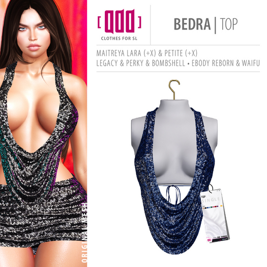 [ADD] Bedra Top - Blue