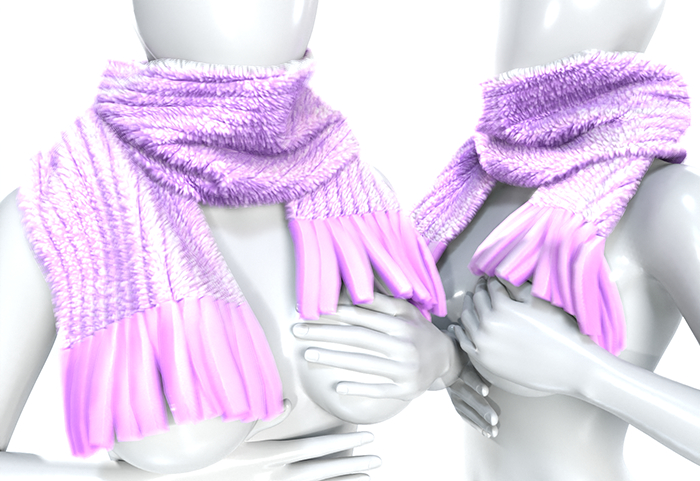 Yama Scarf Lilac