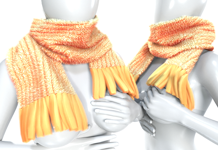 Yama Scarf Orange