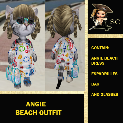 ANGIE BEACH OUTFIT
