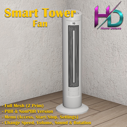 *HD* Smart Tower Fan "Summer"