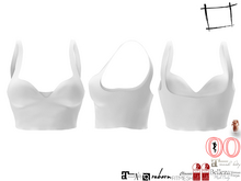 WC565 Sweetheart Neck Straps Crop Top