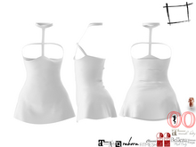 Full Perm Women's Mini Harness Tennis Dress Maitreya 5.3 LaraX, Slink, Belleza, Ocacin Voluptuous, Legacy, Ebody Reborn