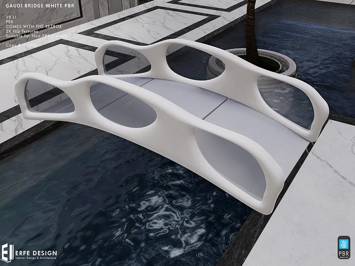 Gaudi Bridge PBR White  Smooth 19 LI [Erfe Design] *
