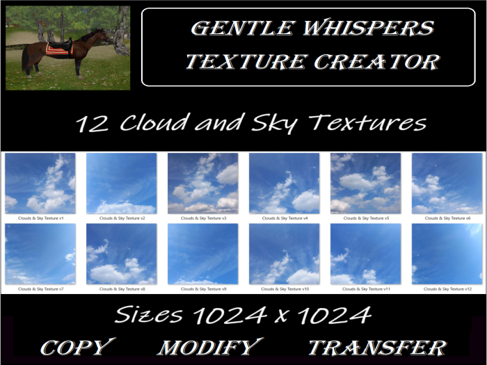 GW 12 Sky & Cloud Textures