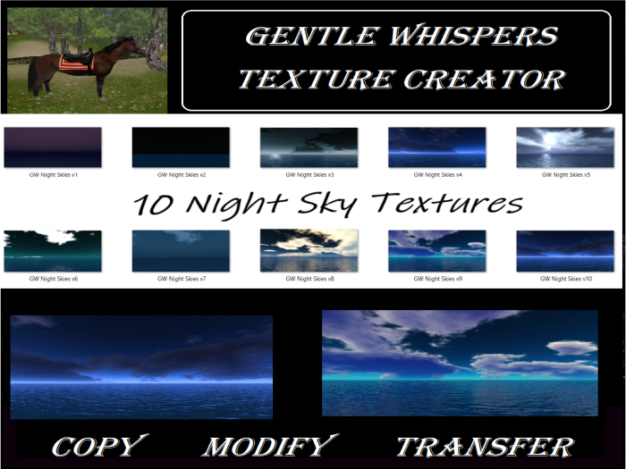 GW 10 Night Sky Textures