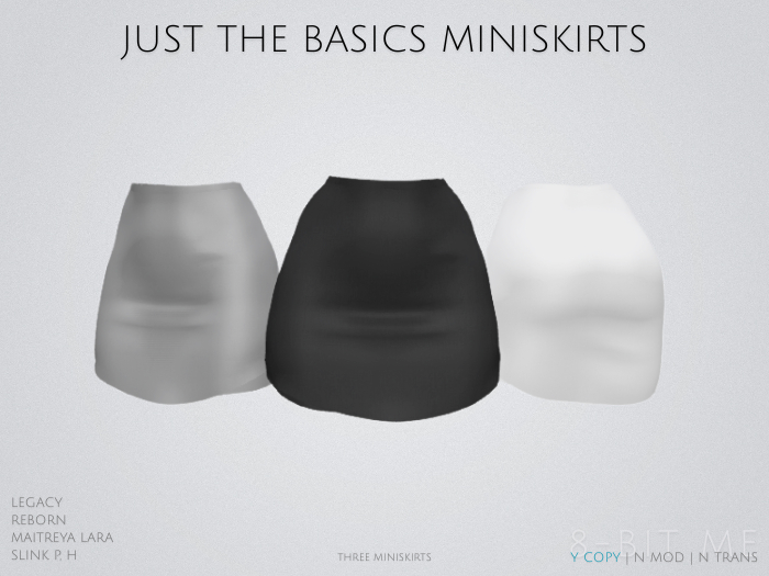 Just The Basics Miniskirts Package