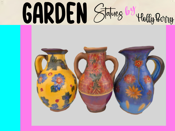 HB: Ceramic Trio Vases FuLL PERM
