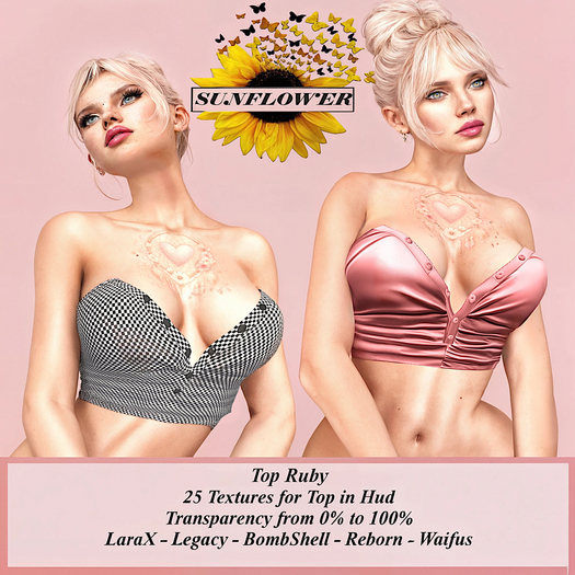 DEMO TOP RUBY ***Sunflower*** 