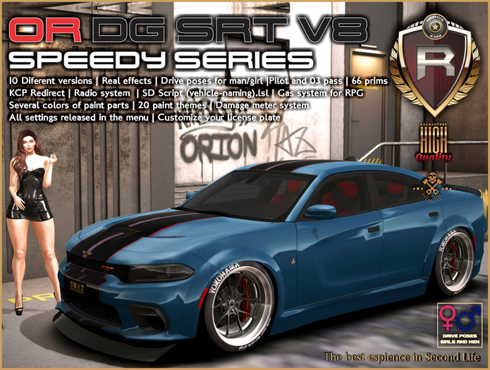 OR DG SRT V8 FIRE SPEED SERIES