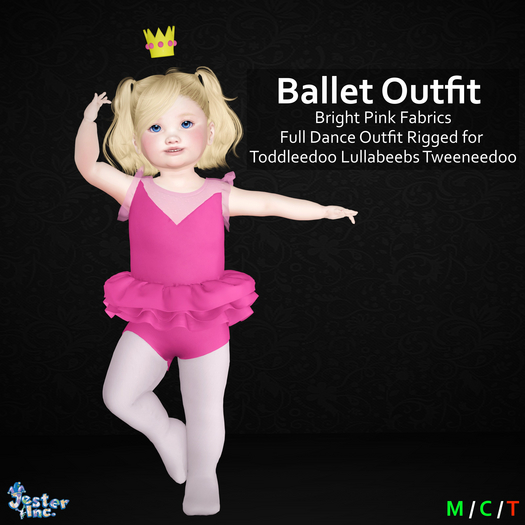 [Jester Inc.] Bright Pink Ballet Outfit!