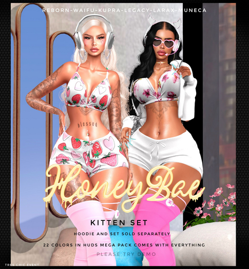 HONEYBAE~ Kitten set Fatpack