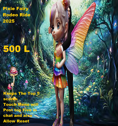 Pixie Fairy Rodeo Ride 2025