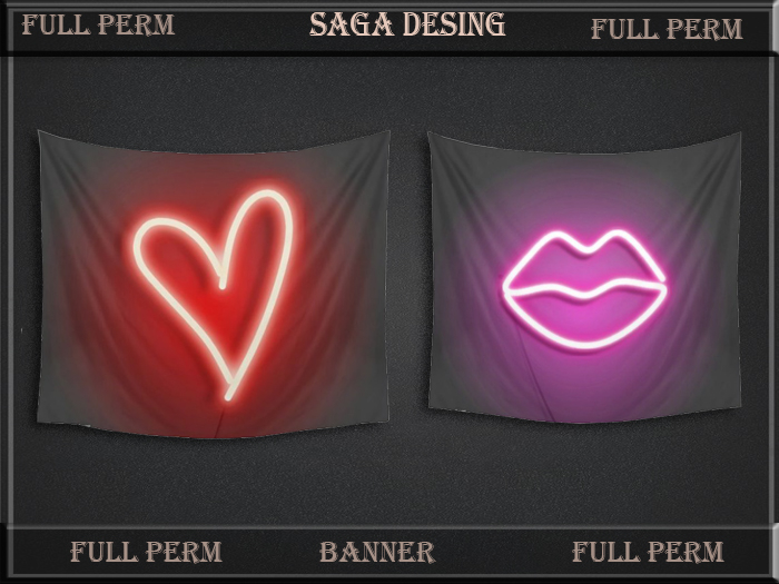 ''SaGa Design'' Full Perm ''Banner ''019