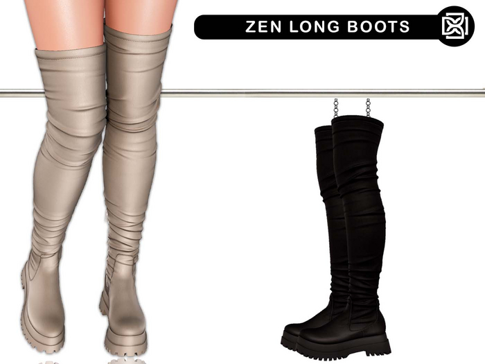 Addams // Zen Long Boots // N*29