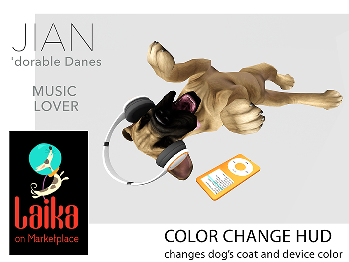 JIAN 'dorable Danes 13. Music Lover