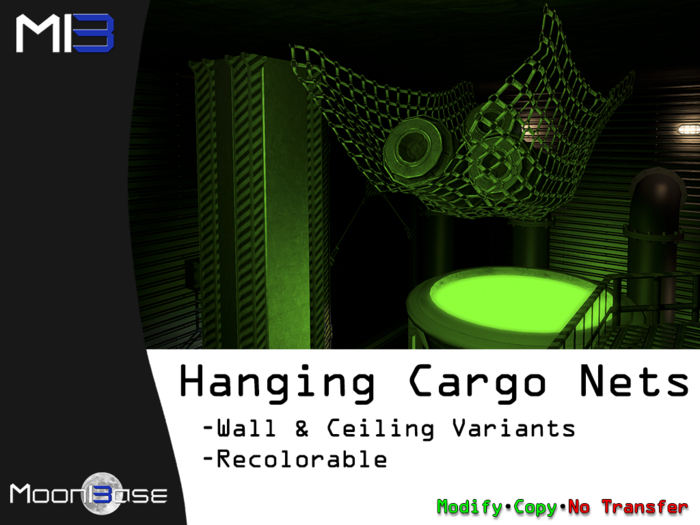 [MB3] Hanging Cargo Nets