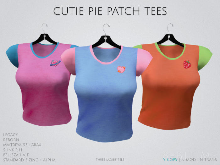 Cutie Pie Patch Tees Package