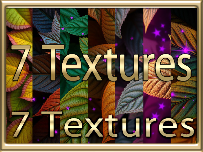 Zoy Texture [ Leaves 01 ] 7 Textures