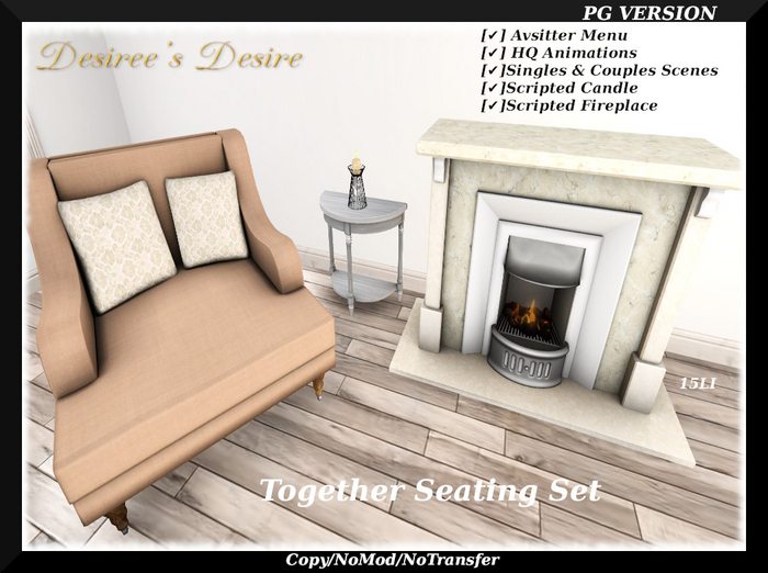 Together Seating Set V.1- PG