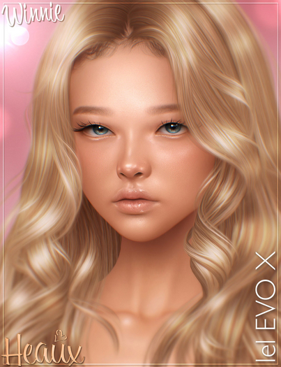 [Heaux] Winnie - Porcelain  *Velour Tone