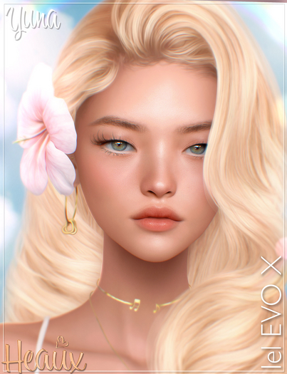 [Heaux] Yuna - Porcelain  *Velour Tone