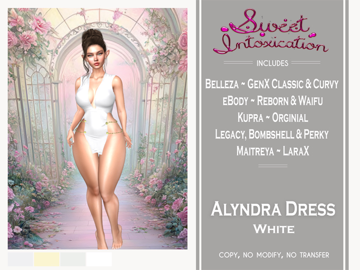 ::Sweet Intoxication:: Alyndra Dress - White