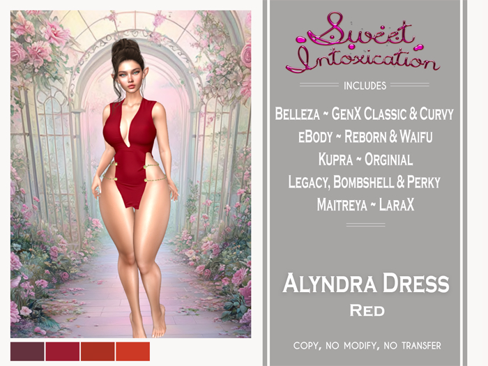 ::Sweet Intoxication:: Alyndra Dress - Red