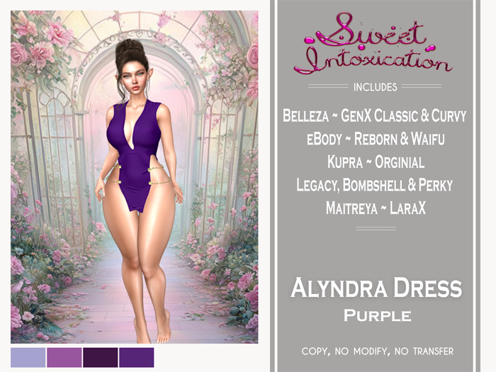 ::Sweet Intoxication:: Alyndra Dress - Purple