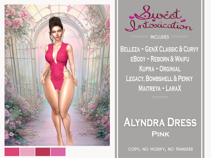 ::Sweet Intoxication:: Alyndra Dress - Pink