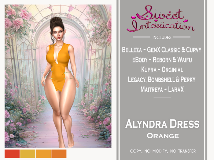 ::Sweet Intoxication:: Alyndra Dress - Orange