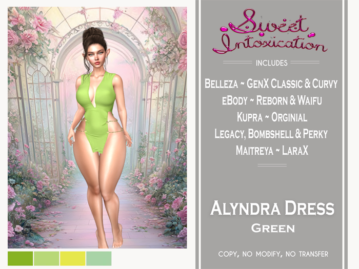 ::Sweet Intoxication:: Alyndra Dress - Green