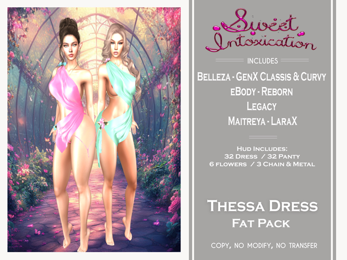 ::Sweet Intoxication:: Thessa Dress - Fat Pack