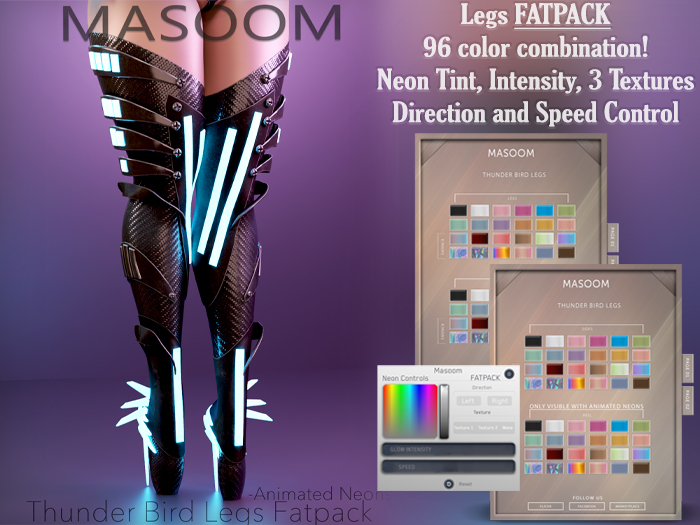 [[ Masoom ]] Thunder Bird Legs - FATPACK
