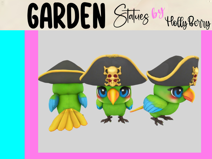 HB: Chibi Pirate Parrot FuLL PERM