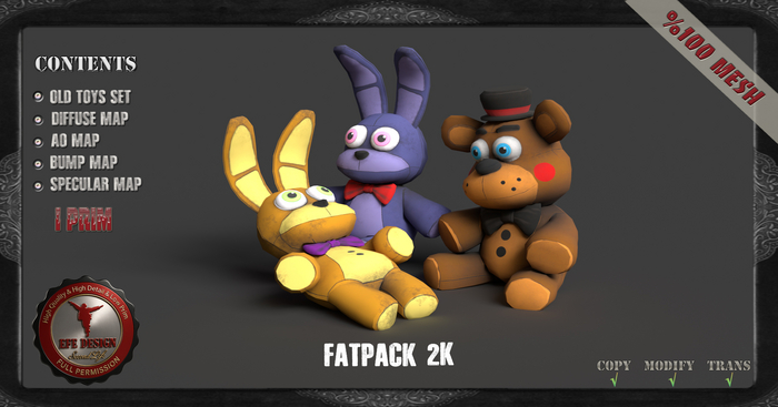 (Efe Design) Old Toys Set Fullperm