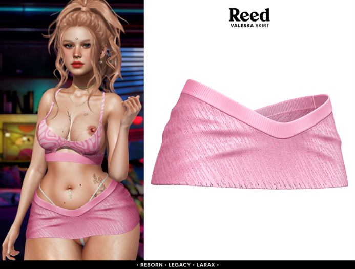 REED.VALESKA.SKIRT.PINK