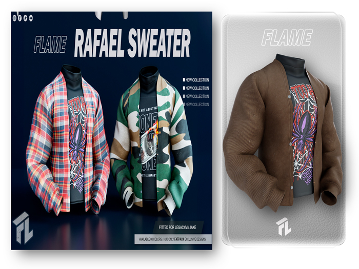 Flame Rafael Sweater Brown