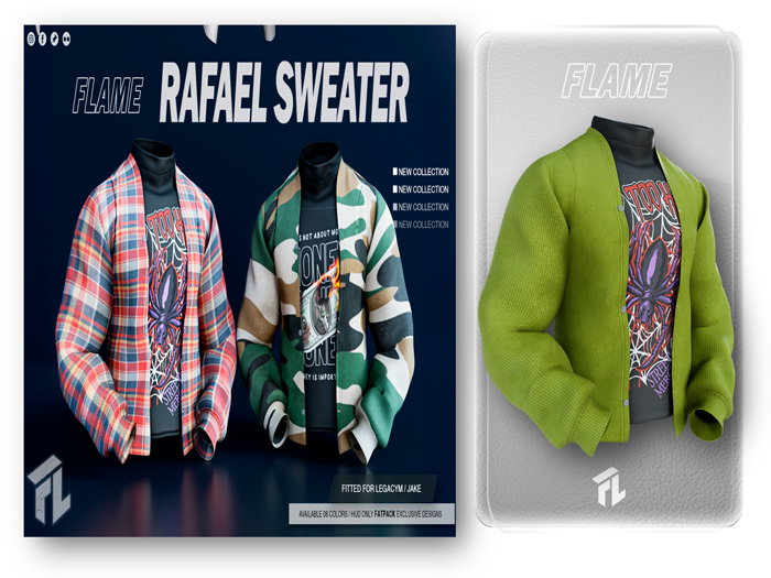 Flame Rafael Sweater Yellow