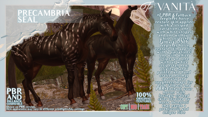 TEEGLEPET SKIN: PRECAMBRIA SEAL