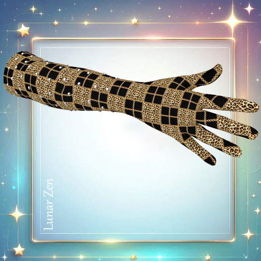 Leopard Gloves Bombshell