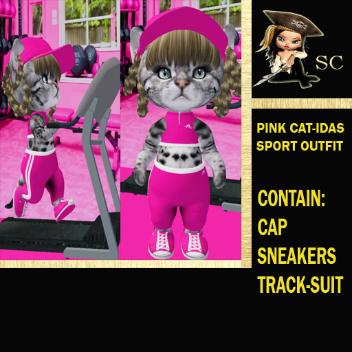Pink sports set