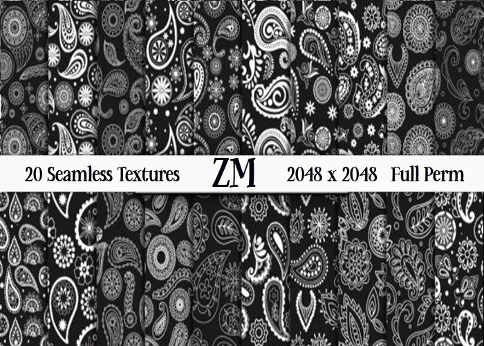 BLACK BANDANA 2 TEXTURES