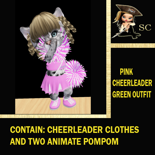 CHEERLEADER PINK OUTFIT