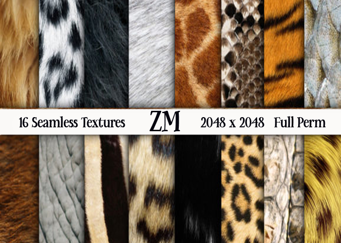 ANIMAL PRINT TEXTURES