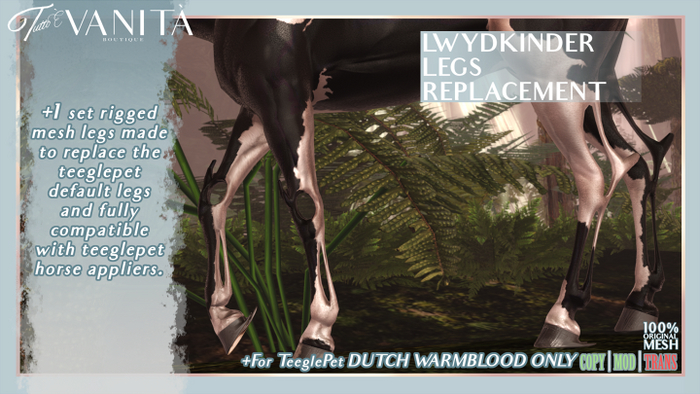 Lwydkinder Legs replacement [DUTCH]
